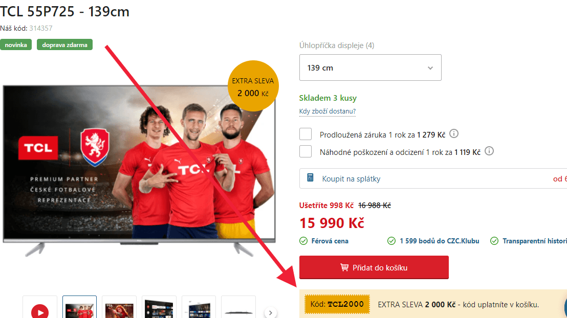 4K TV, Android, 139cm, Atmos, TCL