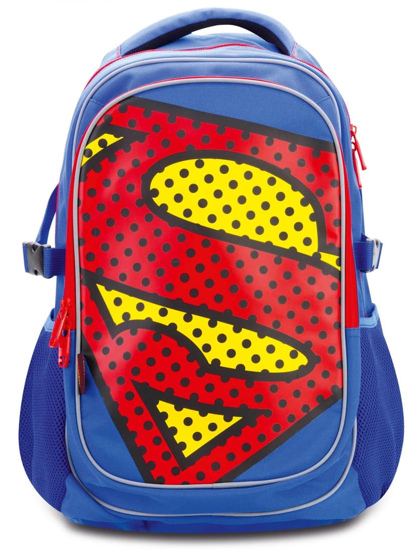 Školní batoh s pončem BAAGL Superman