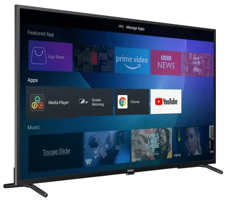 4K Smart TV, Android, 139cm, HDR, Vivax