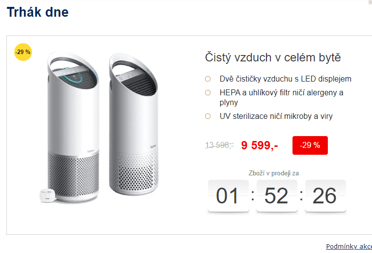 2x čistička vzduchu Leitz 3000 / 1000