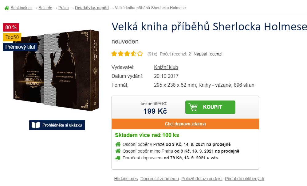 Velká kniha příběhů Sherlocka Holmese