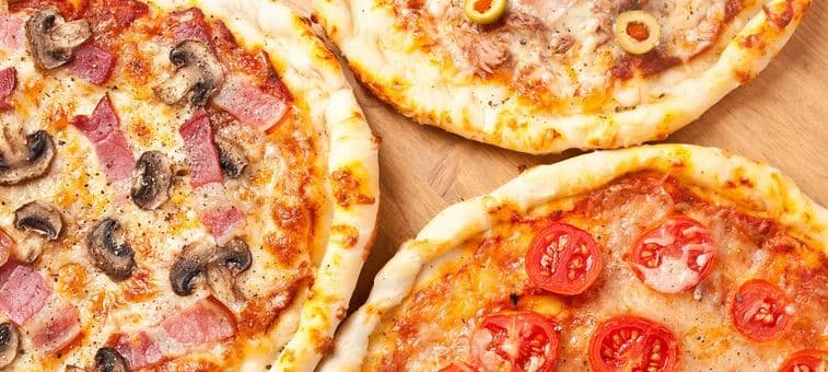 1× pizza podle výběru včetně krabice 