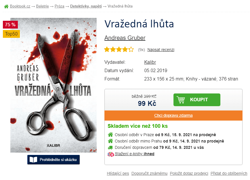 Vražedná lhůta, Andreas Gruber