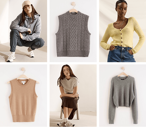 Lindex - sleva 20% na pletené svetry a vesty 