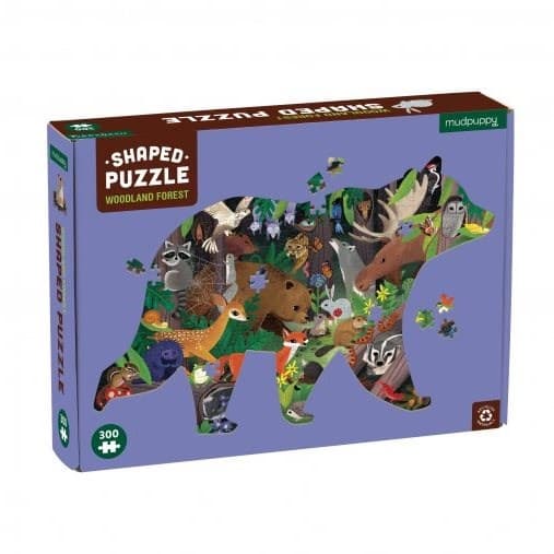 Tvarované puzzle - Z lesa (300 ks)
