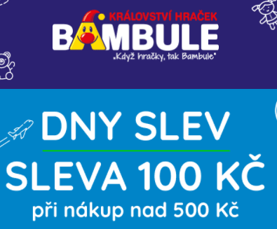 Bambule - sleva 100 Kč z nákupu nad 500