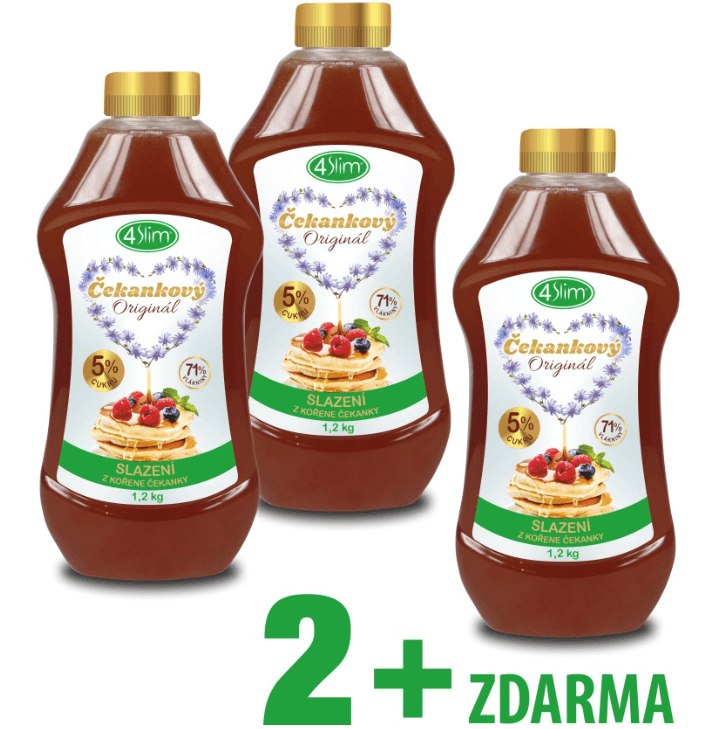 3x Čekankový sirup 1200 g