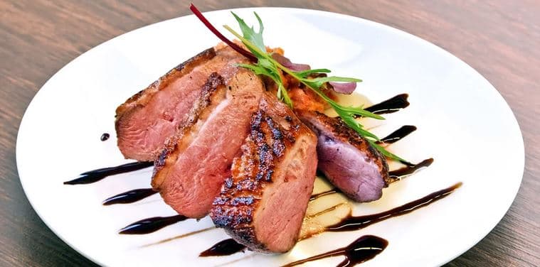 Čtyřchodové středomořské menu pro dva