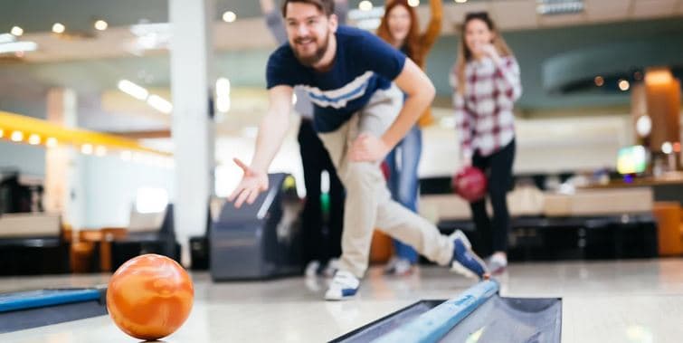 60 min. pronájem 1 bowlingové dráhy pro 1–4 hráče