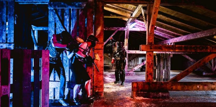 90 minut vstup na paintballové hřiště pro 1 osobu