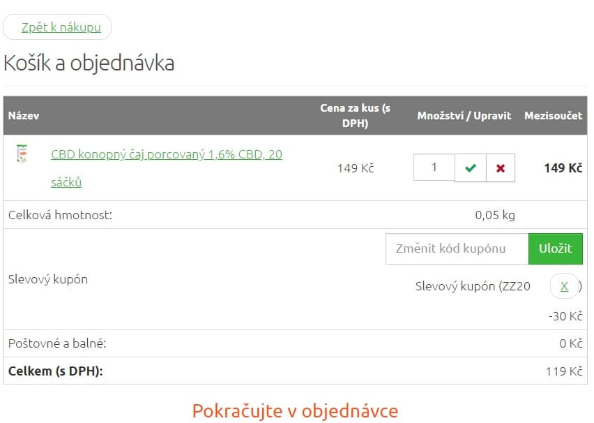 Doprava zdarma bez omezení