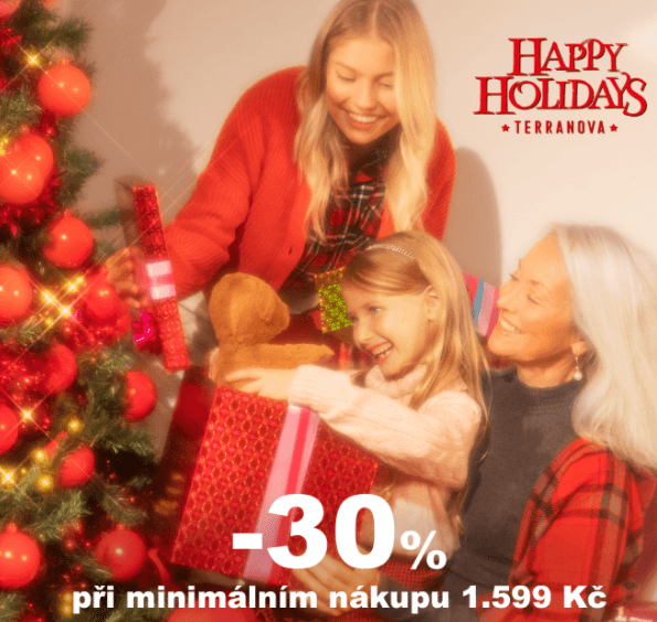 Sleva 30% na nákup nad 1599 Kč
