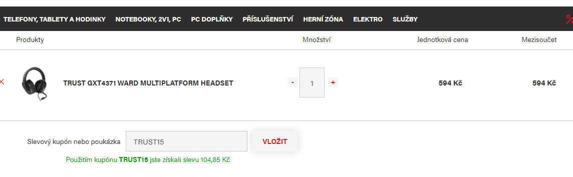Herní sluchátka Trust GXT 4371 