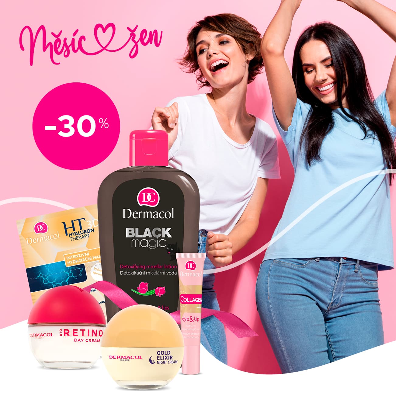 Dermacol - sleva 30% na péči o pleť