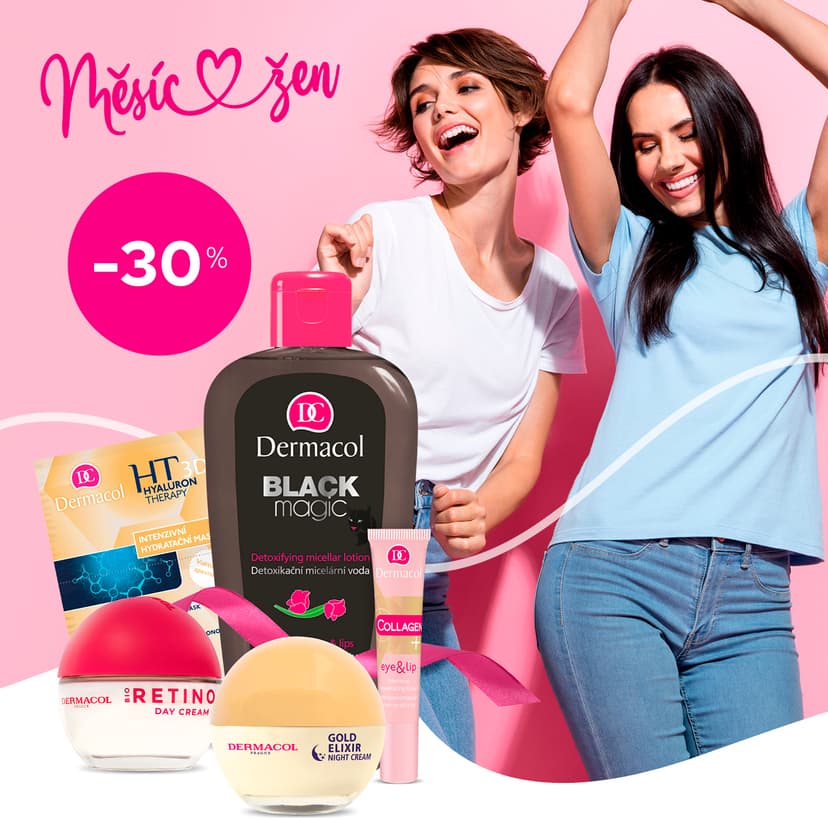 Dermacol - sleva 30% na péči o pleť