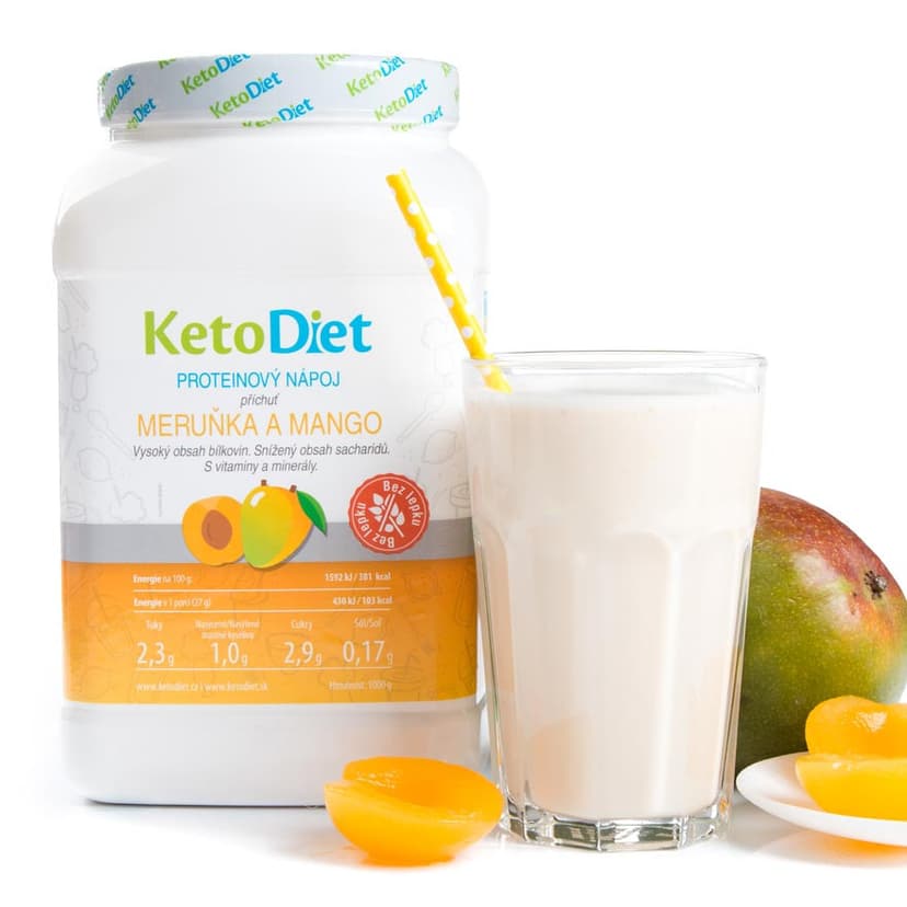 Proteinový nápoj (meruňka a mango) 35 porcí