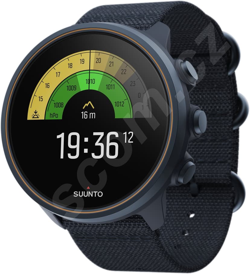 Chytré hodinky Suunto 9, 80 sportů