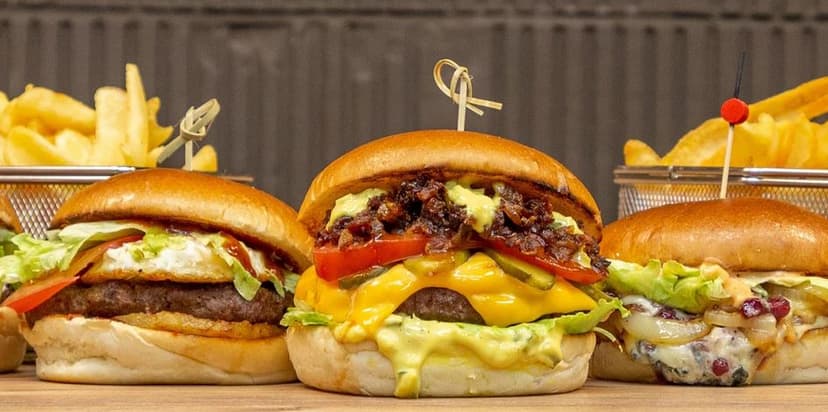 2× Pint pork burger 