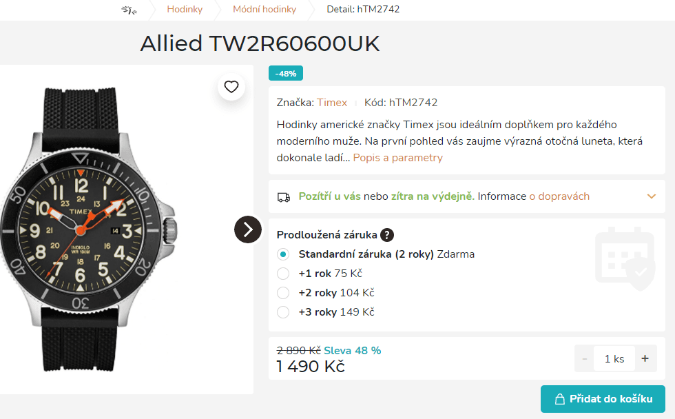 Pánské hodinky Timex Allied