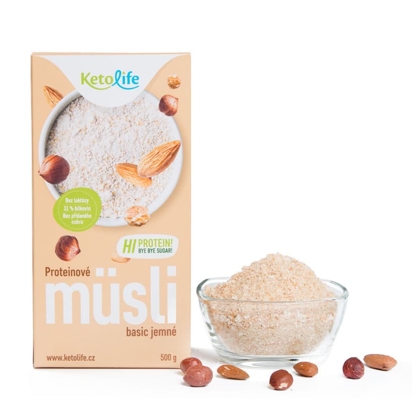 Proteinové müsli - Basic jemné