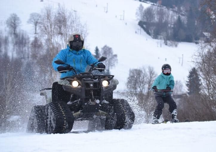 Ochutnávka motoskijöringu