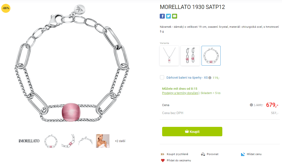 Dámský náramek Morellato SATP12