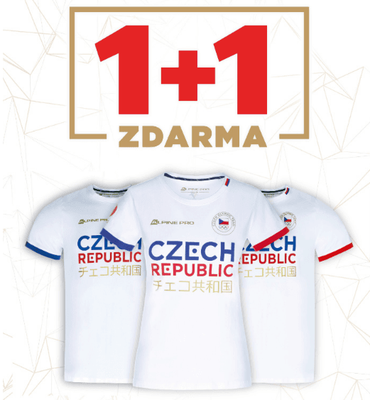 Alpinepro.cz - akce 1+1 na olympijská trička