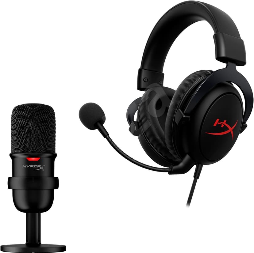 Set mikrofonu a sluchátek HyperX