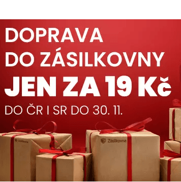 Doprava za 19 Kč + extra kódy