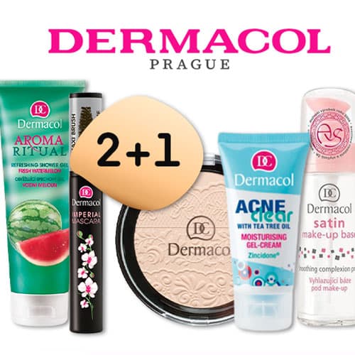 Pilulka - akce 2+1 na kosmetiku Dermacol
