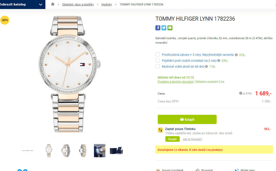 Dámské hodinky Tommy Hilfiger Lynn