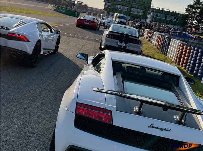 Jízda v Lamborghini na okruhu