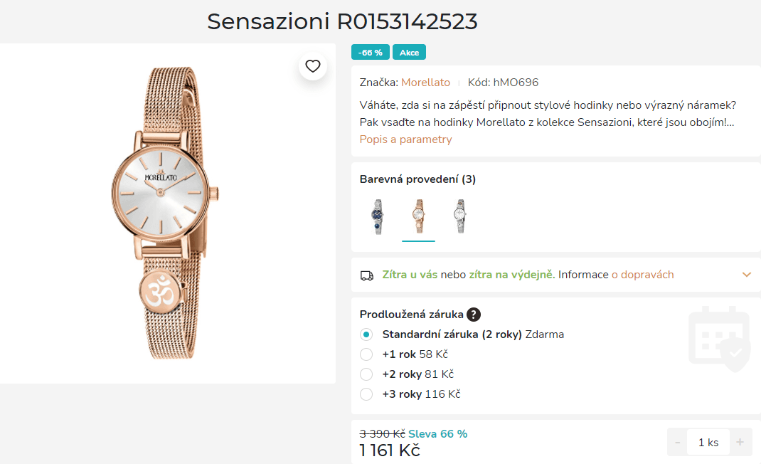 Dámské hodinky Morellato Sensazioni