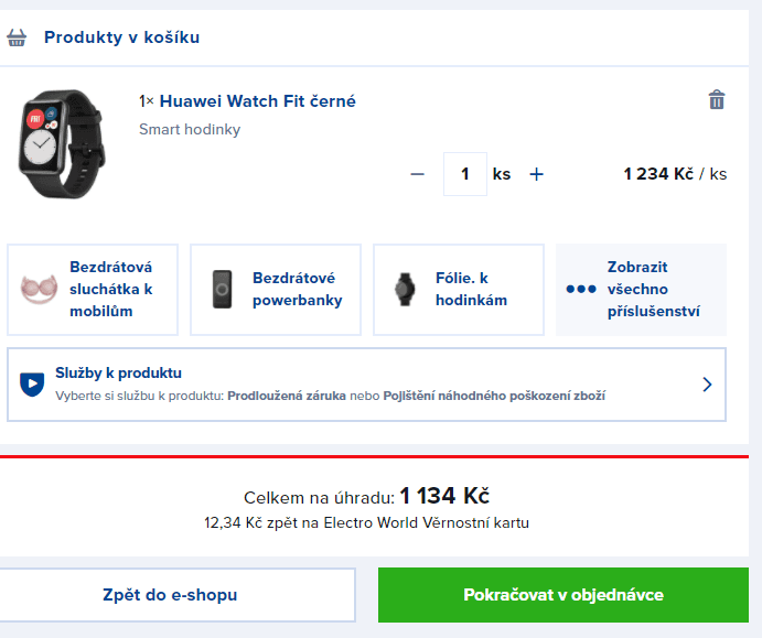 Chytré hodinky Huawei Watch Fit