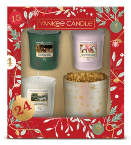 Vánoční set Yankee Candle, svícen