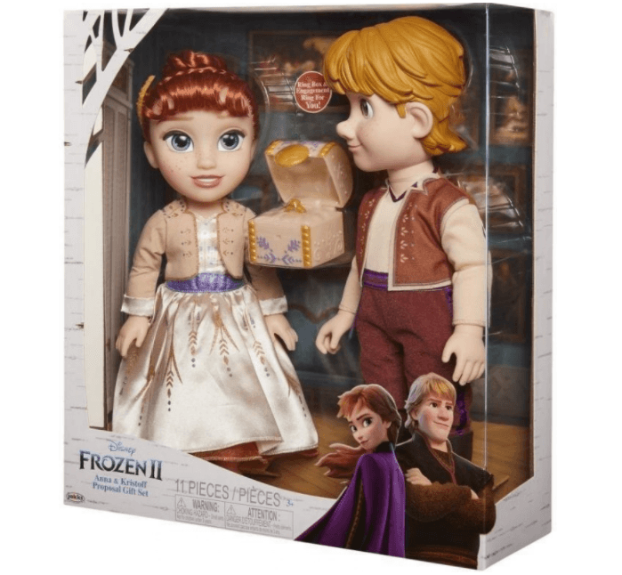 Anna a Kristoff, výška 33cm, velký set