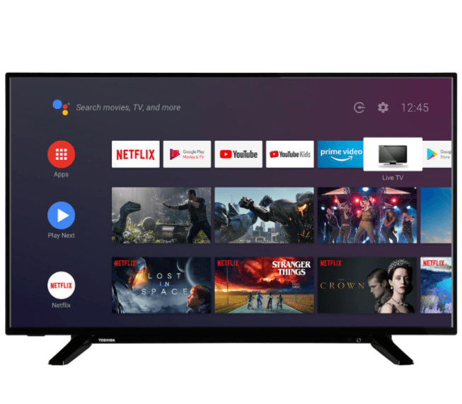 4K Android TV, BT, 148cm Toshiba