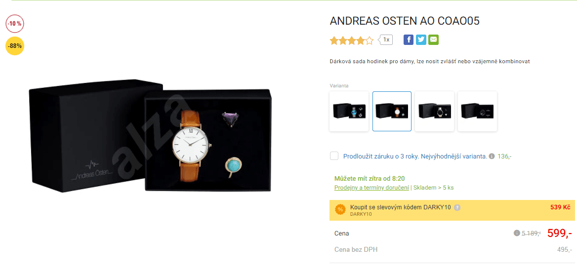 Dárková sada Andreas Osten AO COAO05