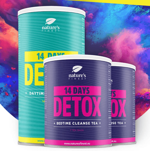 Detoxikační čaje 1+2 (denní + noční)