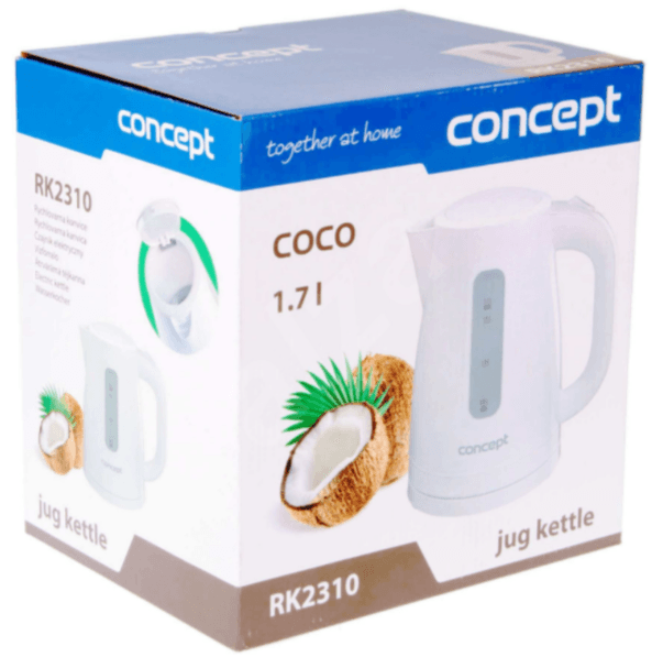 Rychlovarná konvice Concept, 1,7 litru