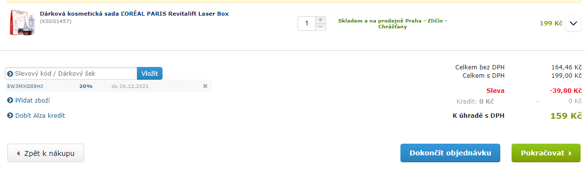 Dárková sada Loreal Paris Revitalift Laser