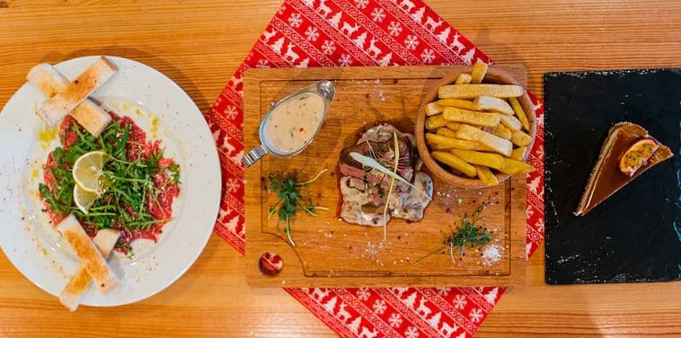 Tříchodové menu pro dva