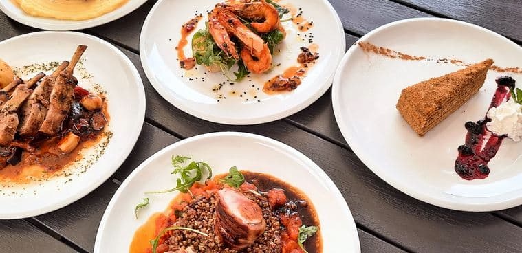 3chodové menu na vyškovském náměstí