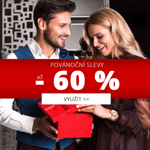 Povánoční výprodej až -60%