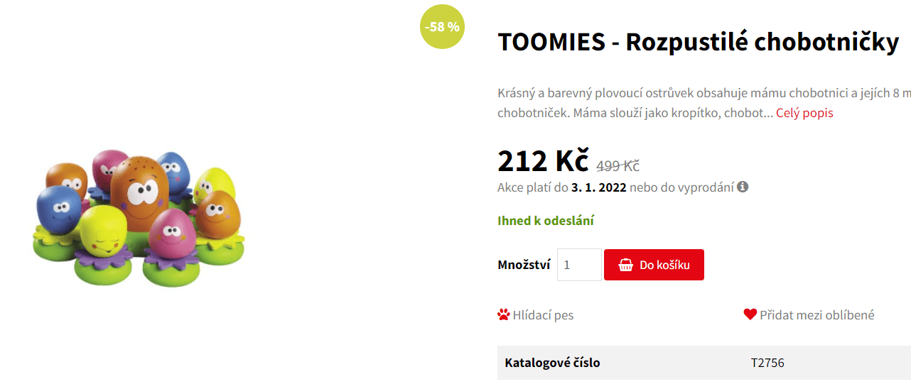 Chobotničky hračka do vany Tomy