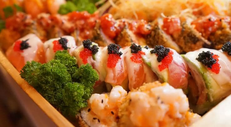 30% sleva na sushi v restauraci Sushi Oishi 