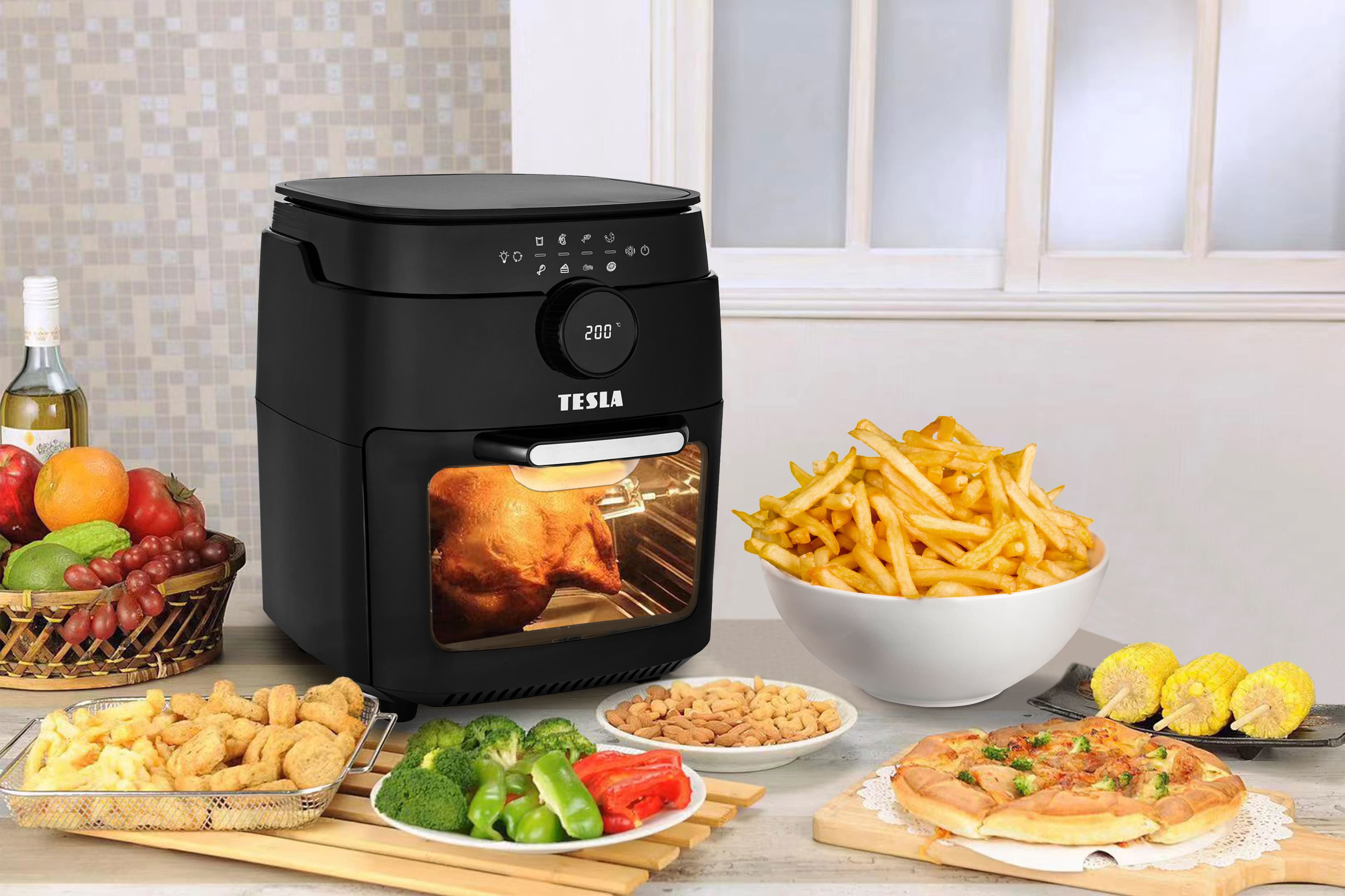 TESLA AirCook & Grill QG700 + DÁREK  