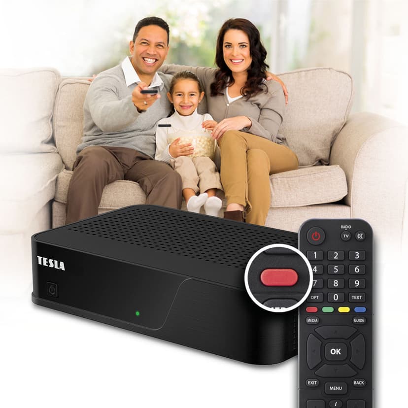 TESLA HYbbRID TV T200 + DÁREK