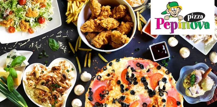 Voucher do Pepinovy pizzy v hodnotě 250 Kč