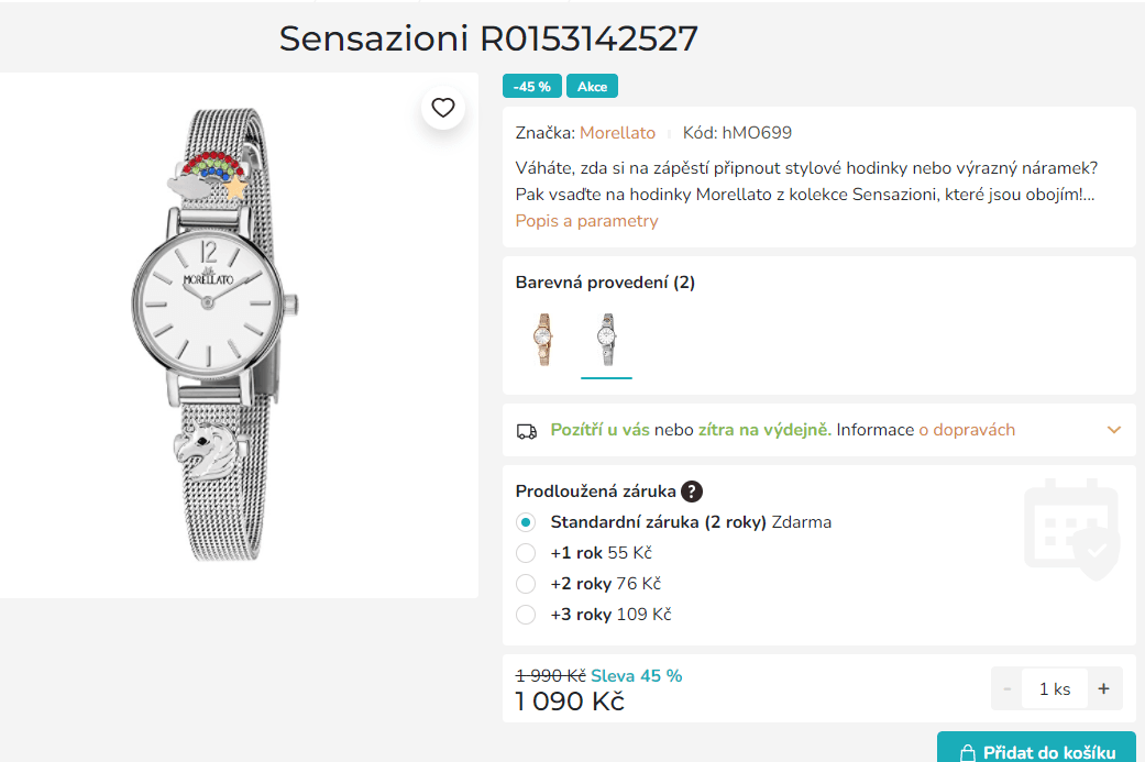Dámské hodinky Morellato Sensazioni